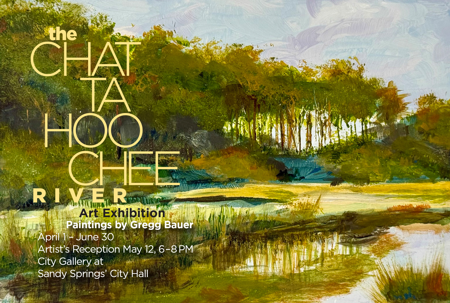 The Chattahoochee River Art Exhibition